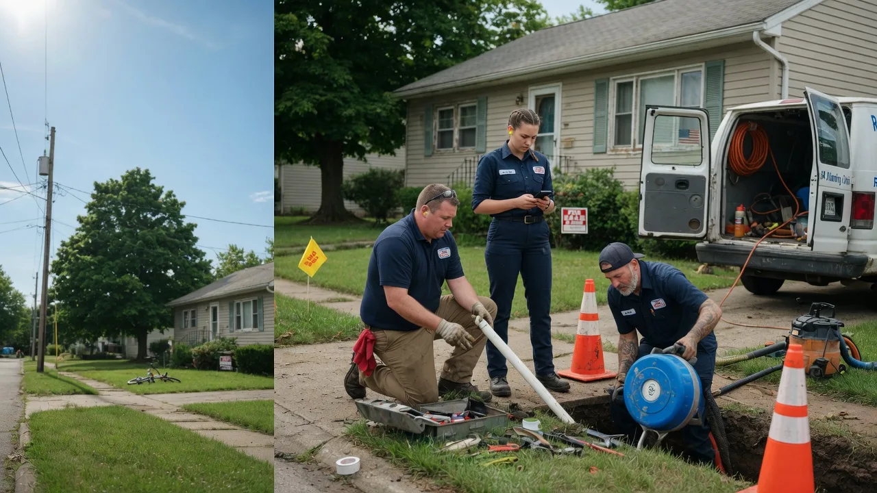 Sewer Line Repair in Shirley, IN near me